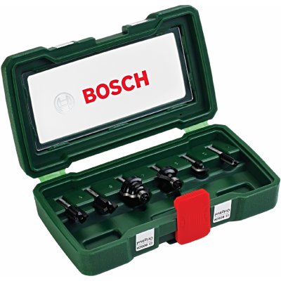 BOSCH 6dílná sada tvárových fréz TC (1/4" stopka) – Hledejceny.cz