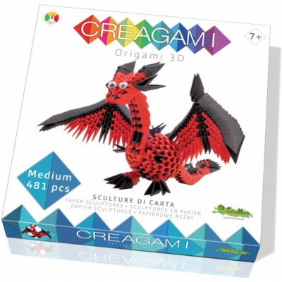 Creagami Origami 3D Dragon 481 Pieces – Zbozi.Blesk.cz