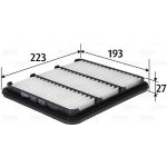 Vzduchový filtr VALEO 585408 – Hledejceny.cz