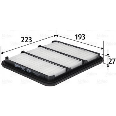 Vzduchový filtr VALEO 585408 – Hledejceny.cz