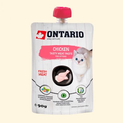 Ontario Kitten Chicken Fresh Meat Paste 90 g
