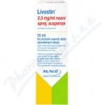 LIVOSTIN NAS 0,5MG/ML NAS SPR SUS 1X10ML – Hledejceny.cz
