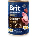 Brit Premium by Nature Dog Turkey With Liver 400 g – Hledejceny.cz