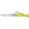 Pracovní nůž Zavírací nůž N°07 Colorama, 8 cm, anýzová zelená, blistr - Opinel