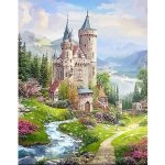 NORIMPEX Diamantové malování Pohádkový zámek II. 30 x 40 cm – Hledejceny.cz