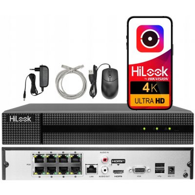 Hikvision HiLook NVR-8CH-5MP/8P – Zboží Živě