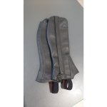 ACAVALLO Minichapsy GP Smooth černé – Zboží Mobilmania