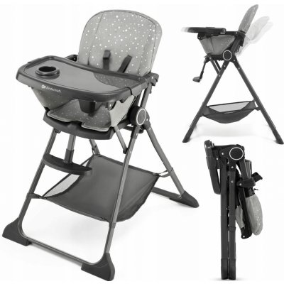 Kinderkraft Vysoká FOLDEE šedá – Zbozi.Blesk.cz