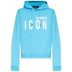 DSQUARED2 Be Icon Blue mikina modrá