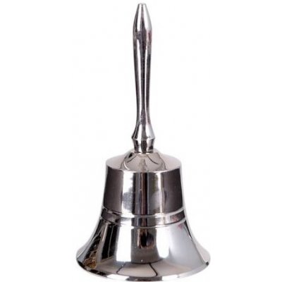 Alteco Zvonek kovový 60x115 mm stříbrný – Zboží Mobilmania