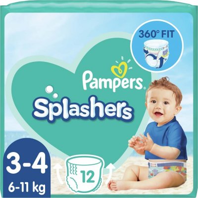 Pampers Splashers 3-4 12 ks – Zbozi.Blesk.cz