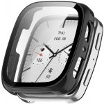 VSECHNONAMOBIL 116126 PC FULL COVER Plastový kryt se sklem pro Amazfit Active 2 (Square) černý – Zboží Živě