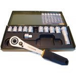 PROXXON Gola sada 14 dílná s průchozí ráčnou 13 - 27mm. 23604 – Zboží Mobilmania