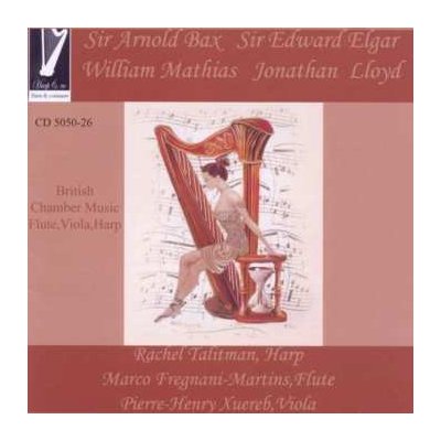 Arnold Bax - British Chamber Music For Flute,viola And Harp CD – Zbozi.Blesk.cz
