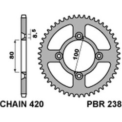 PBR Sprockets 238 46 C45