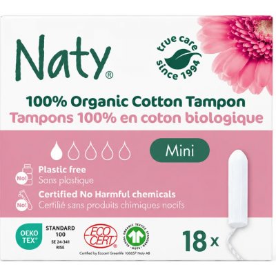 Naty dámské tampóny mini 18 ks – Hledejceny.cz