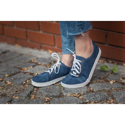 Peerko Classic Barefoot kožené boty jeans