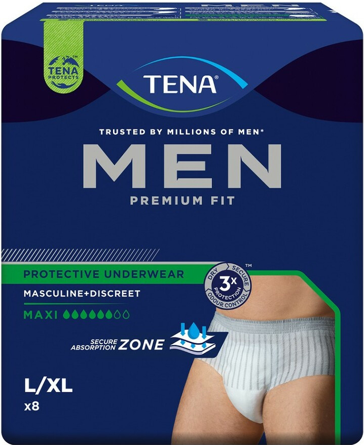 TENA Men PU Maxi 798307 L/XL 8 ks
