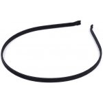 Saténová čelenka do vlasů Varianta: 1 černá, Balení: 1 ks – Zboží Dáma