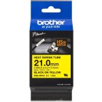 BROTHER Černá na žluté 2,1 cm x 1,5 m HSE651E – Zboží Mobilmania