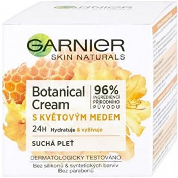 Garnier Skin Naturals Botanical krém s květovým medem 50 ml od 95 Kč -  Heureka.cz