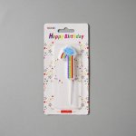 Dortisimo Svíčka duhová s obláčkem číslo 1 – Zboží Dáma