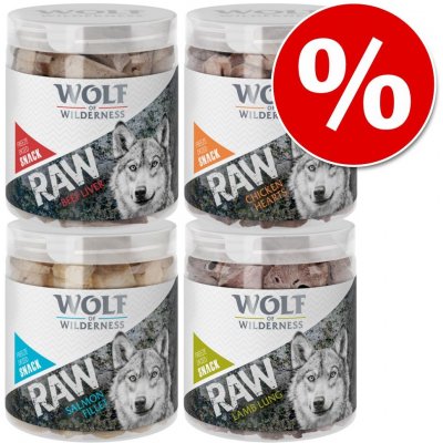 Wolf of Wilderness mrazem sušené prémiové pamlsky High Valley hovězí játra 360 g – Zbozi.Blesk.cz