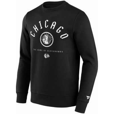 Fanatics Chicago Blackhawks College Stamp Crew Sweatshirt