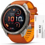 Garmin Fenix 9 Pro 51 mm AMOLED inReach Titanium Autumn Orange/Spark 010-04337-01 – Zboží Živě