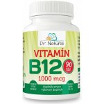 Dr. Natural Vitamín B12 1000 mcg 90 tablet – Hledejceny.cz
