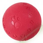Trixie pískací guma míč s tlapkami 9 cm – Zboží Dáma