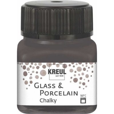 Kreul Barva na sklo a porcelán CHALKY 20 ml VULKANICKÁ ŠEDÁ – Zbozi.Blesk.cz