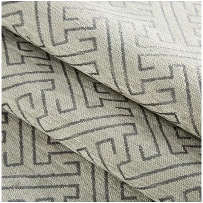 Severský žinylkový zatemňující závěs se zavěšením rod pocket - Vzorovaný šedý, 150 x 250 cm – Zboží Mobilmania