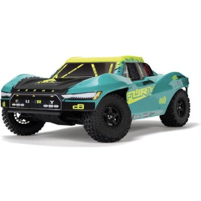 Arrma Fury 223S BLX 2WD RTR DSC zelená 1:10 – Zboží Dáma