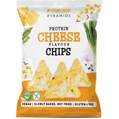 Popcrop Proteinové chipsy se sýrovo cibulovou příchutí 60 g – Zboží Dáma