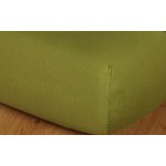 Dadka jersey prostěradlo olivové 90x200x18 – Sleviste.cz