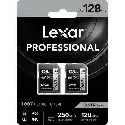 Lexar SDXC UHS-II 128 GB LSD1667128G-B2NNG – Zbozi.Blesk.cz