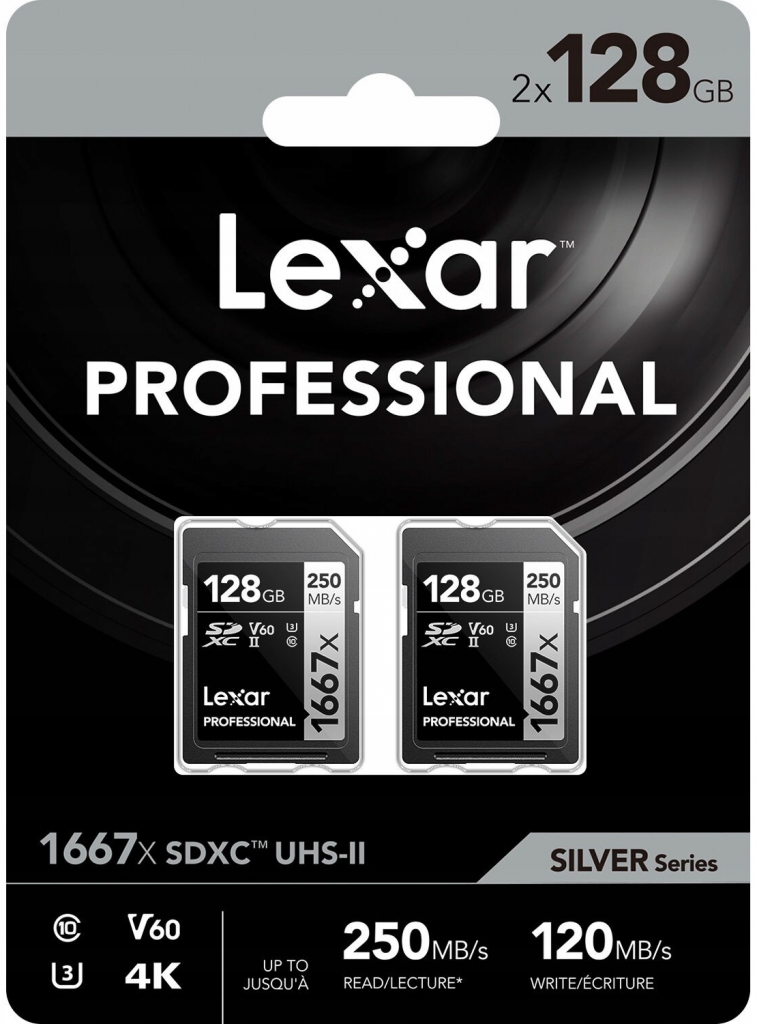 Lexar SDXC UHS-II 128 GB LSD1667128G-B2NNG