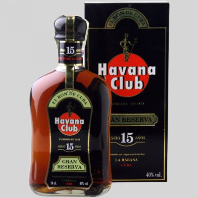 Havana Club Gran Reserva 15y 40% 0,7 l (tuba)