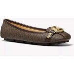 Michael Kors dámské balerínky Fulton hnědé logové – Zboží Dáma
