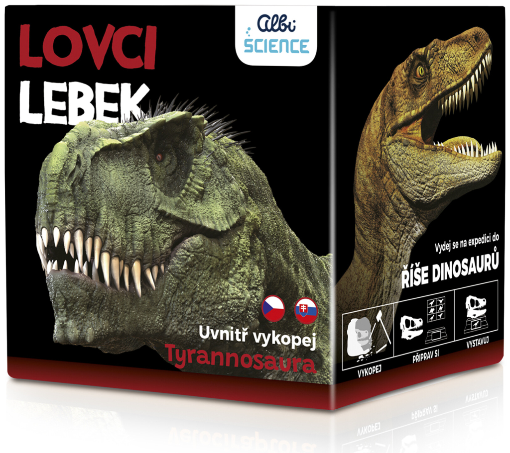 Albi Lovci lebek Tyrannosaurus