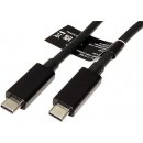 Roline 11.02.9081 USB4 40Gbps USB C(M) - USB C(M), PD 100W, 0,8m, černý