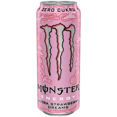 Monster Energy Ultra Strawberry Dreams 0,5 l – Hledejceny.cz