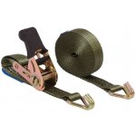 Vázací-technika.cz Upínací popruh dvoudílný KHAKI 1 t 25 mm , 4 m | Zboží Auto