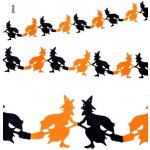 Widmann Papírová girlanda čarodějnice 3m – Sleviste.cz