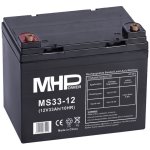 MHPower 12V 33Ah VRLA AGM MS33-12 – Zboží Živě
