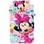 Jerry Fabrics povlečení Minnie růžové 100 x 135 cm 40 x 60 cm – Sleviste.cz