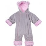 ESITO Zimní kojenecký overal Minky Teddy bílá – Zboží Dáma