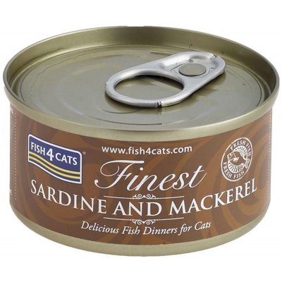 Fish4cats Finest Sardine & Mackerel 70 g