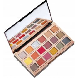 Makeup Revolution Soph X paleta očních stínů se zrcátkem Extra Spice 18 x 0,8 g